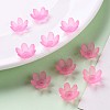 Frosted Acrylic Bead Caps MACR-S371-07A-704-6