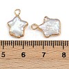 Natural Keshi Pearl Pendants KK-D423-07G-3