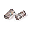 Picasso Transparent Glass Bugle Beads SEED-N010-02L-2