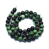 Natural Ruby in Zoisite Beads Strands G-E561-12-8mm-2