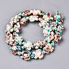 Synthetic Turquoise Dyed Beads Strands G-P507-05A-1-4