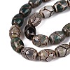 Tibetan Style dZi Beads G-Q998-012A-4