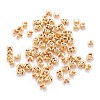 Brass Crimp Beads Covers X-KK-F824-036B-G-1