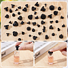 100Pcs 10 Styles Silicone Hole Plugs AJEW-NB0007-79-3