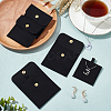 4 Sets Square Microfiber Packing Button Bags ABAG-WR0001-09C-4