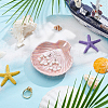 Shell Shape Ceramics Jewelry Plate AJEW-WH0606-41B-4
