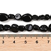 Natural Obsidian Beads Strands G-K395-B06-01-5
