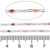 Brass Dapped Chains AJEW-Q153-03P-06-2