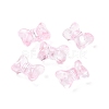 Transparent Spray Painted Glass Beads GLAA-I050-11D-1