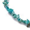 Natural Gemstone Beads Anklets AJEW-AN00583-04-2