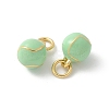 Brass Enamel Pendants KK-P294-38G-04-2