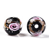 Luminous Handmade Gold Sand Lampwork Beads X-LAMP-T021-03J-2