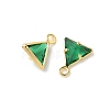 Brass Glass Charms KK-Z136-30G-01-2