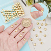 80Pcs Alloy Beads FIND-GO0002-08-4