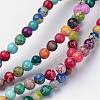 Natural Imperial Jasper Beads Strands G-I122-12mm-14-1
