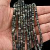 Natural Moss Agate Beads Strands G-L635-A27-4x2mm-2