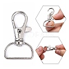 Iron Swivel D Rings Lobster Claw Clasps IFIN-C051-1-4