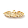 Rack Plating Alloy Rhinestone Charms PALLOY-O106-03G-02-2