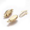 304 Stainless Steel Box Clasps STAS-P249-04G-1