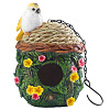 Resin Hanging Bird's Nests BIRD-PW0001-071-1