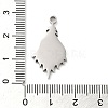 Non-Tarnish 304 Stainless Steel Pendants STAS-D018-01P-3