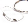 Nylon Thread Braided Bead Bracelets BJEW-E360-04-4