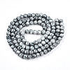 Baking Paint Glass Beads Strands DGLA-N003-8mm-A06-2