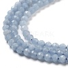 Natural Angelite Beads Strands X-G-G161-A05-05-4