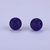 Round Silicone Focal Beads SI-JX0046A-02-2