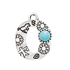Synthetic Turquoise Pendants PW-WG43221-22-1