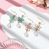 Alloy Enamel Dangle Earrings EJEW-JE06294-02-1
