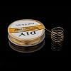 Eco-Friendly Round Copper Jewelry Wire X-CWIR-P001-01-0.6mm-6