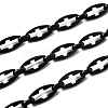 304 Stainless Steel Hollow Cross Link Chains CHS-S012-23B-1