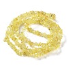 Heated Natural Citrine Beads Strands X-G-E607-A07-3