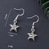 Brass & Alloy Dangle Earrings FS-WG95800-08-1