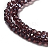 Electroplate Transparent Glass Beads Strands LS-EGLA-A035-T3mm-A13-3