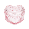 Heart Shaped Glass Jewelry Storage Boxes DIY-WH0899-48A-1
