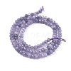 Dyed Natural Malaysia Jade Rondelle Beads Strands G-E316-2x4mm-33-2