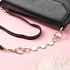 Alloy Enamel Heart Link Bag Chain FIND-YW00003-01-6