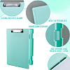 Rectangle Plastic Clipboards & Storage Folder AJEW-WH20010-40C-6