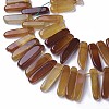 Dyed Natural Agate Beads Strands G-F595-G-4