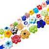 3 Strands 3 Style Handmade Millefiori Glass Bead Strands LAMP-OC0001-50B-7