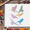 Large Plastic Reusable Drawing Painting Stencils Templates DIY-WH0202-189-6