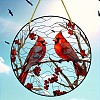 Cardinal Lovebirds Window Hanging Ornaments PW-WGA0D53-01-1