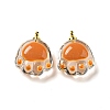 Transparent Glass Pendants FIND-I029-03B-3