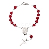 304 Stainless Steel Link Chain Bracelets BJEW-A032-07P-02-2