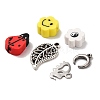 DIY Mixed Stone & Charm Ring Making Kits DIY-SZ0008-79-3