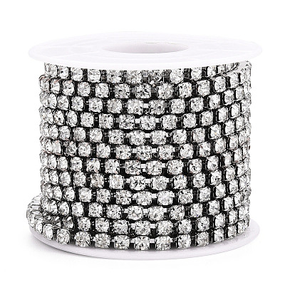 Iron Rhinestone Strass Chains CH-YW0003-01D-NF-1