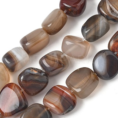 Natural Agate Beads Strands G-H295-D01-16-1