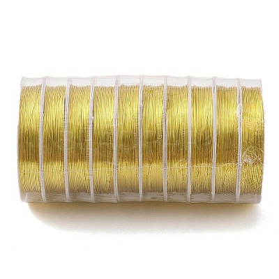 10 Rolls Round Copper Wire CWIR-C003-01C-G-1